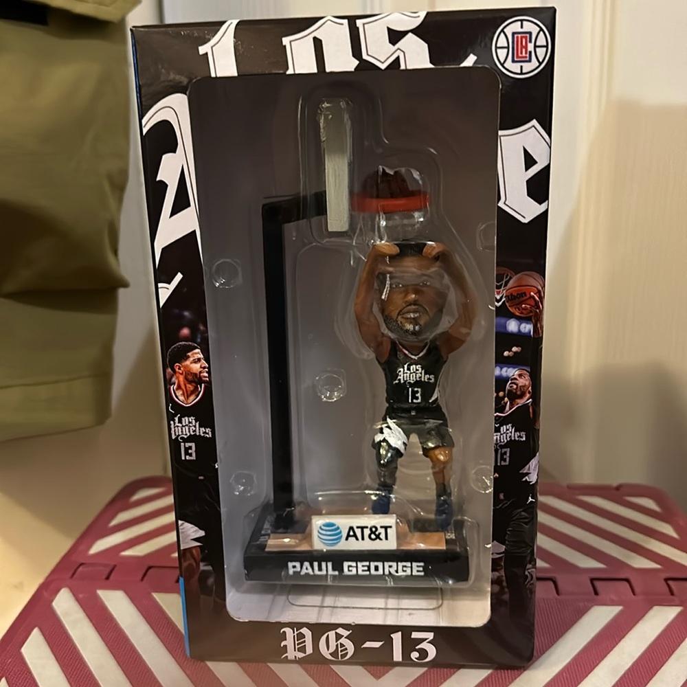 Los Angeles Clippers 2/10/24 Paul George Bobblehead Limited Edition Game Day